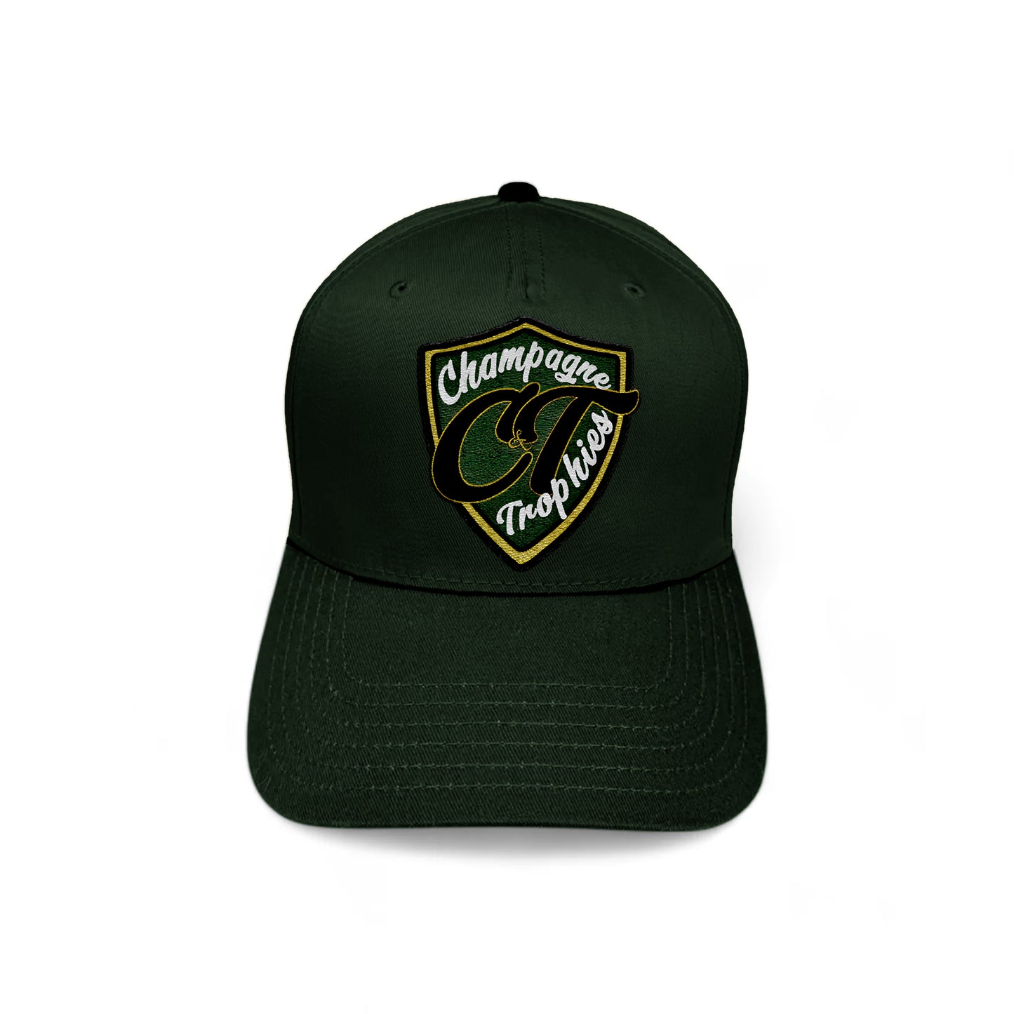Champagne & Trophies Hat (Forest Green)