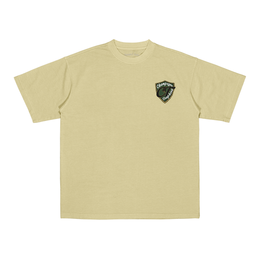 Champagne & Trophies Tee (Butter)