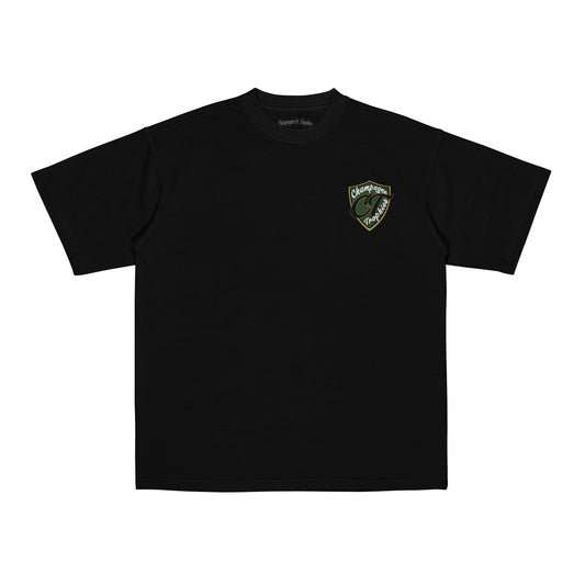Champagne & Trophies Tee (Black)